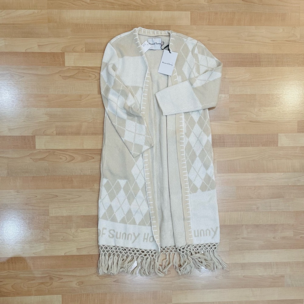 House of Sunny duster coatigan S NWT
